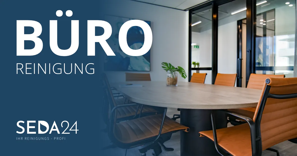 Professionelle Büroreinigung - sauberer Arbeitsplatz