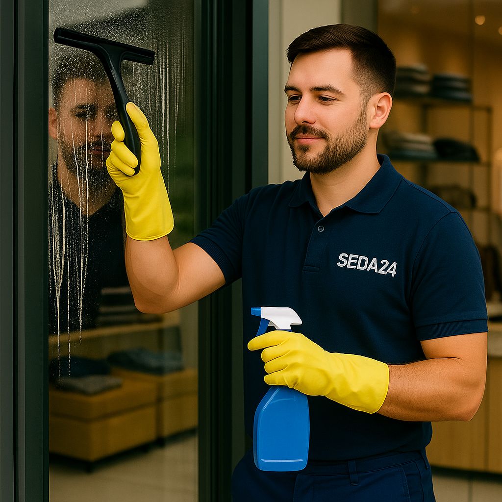 SEDA24 Glasreinigung Rastatt – saubere Fensterfronten an Behörden und Schulen