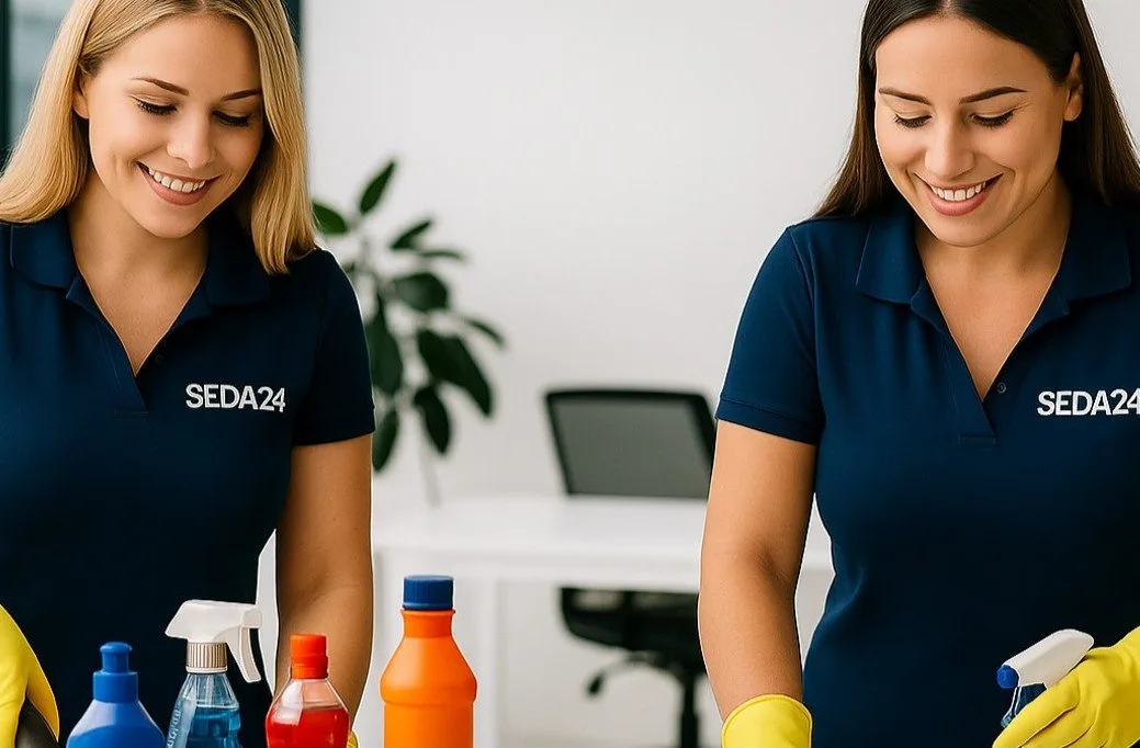 SEDA24 Reinigungsteam bei der Arbeit